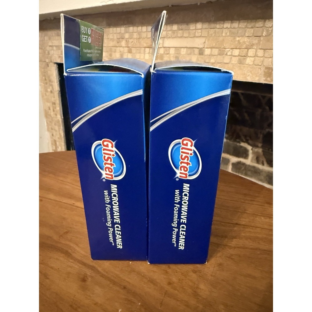 Glisten Microwave Cleaner w/ Foaming Power Lemon, Discontinued HTF, 2 Boxes - Picture 4 of 5